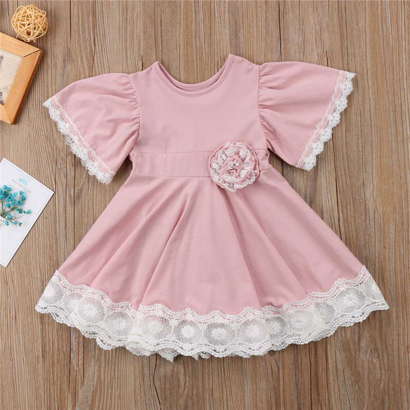 Baby Clothing Line - Nieuwe Mode Zomer Kinder Prinsessenjurk Met