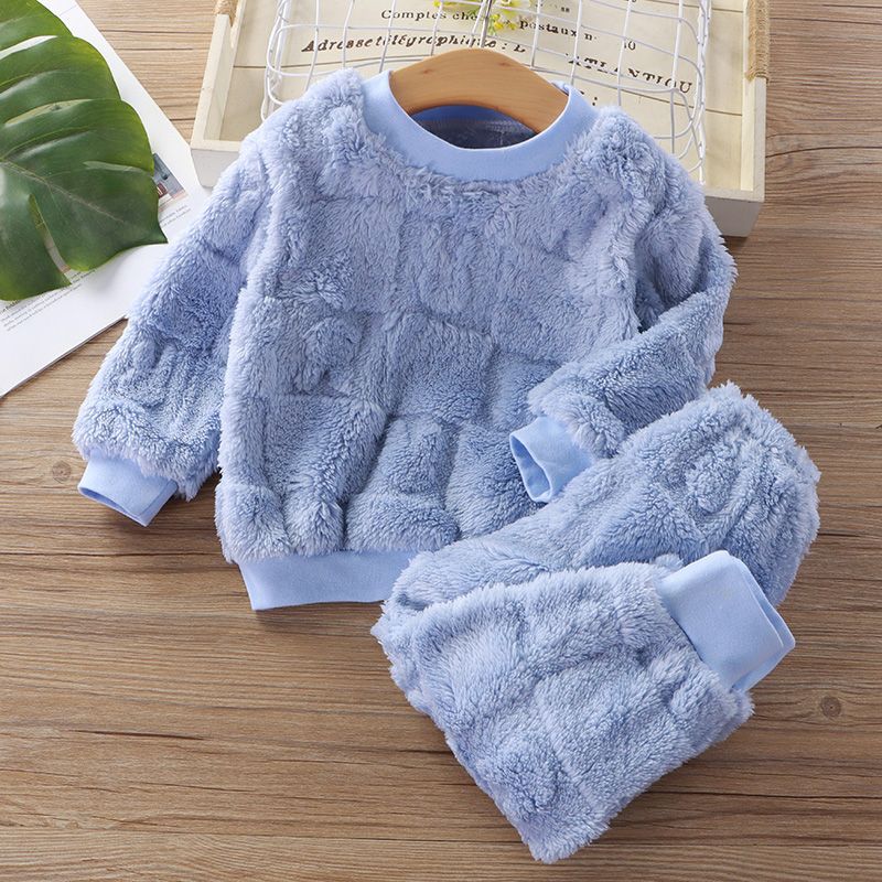 Baby Clothing For Sleep - Herfst Winter Nachtkleding Flanellen Pyjama Voor
