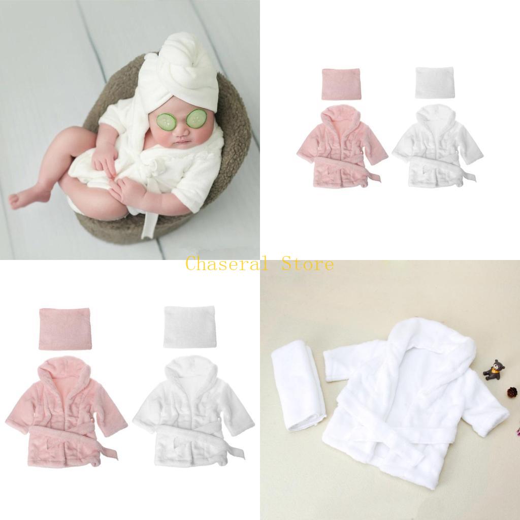 Baby Clothing Unisex - E7CE Nieuwe babybadjassen Badhanddoek kleur Warme