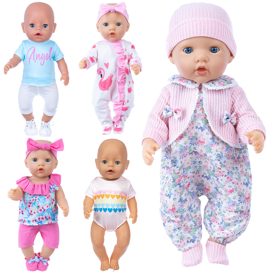 Baby Clothing Unisex - Poppenkleertjes voor 18 inch Reborn pop,