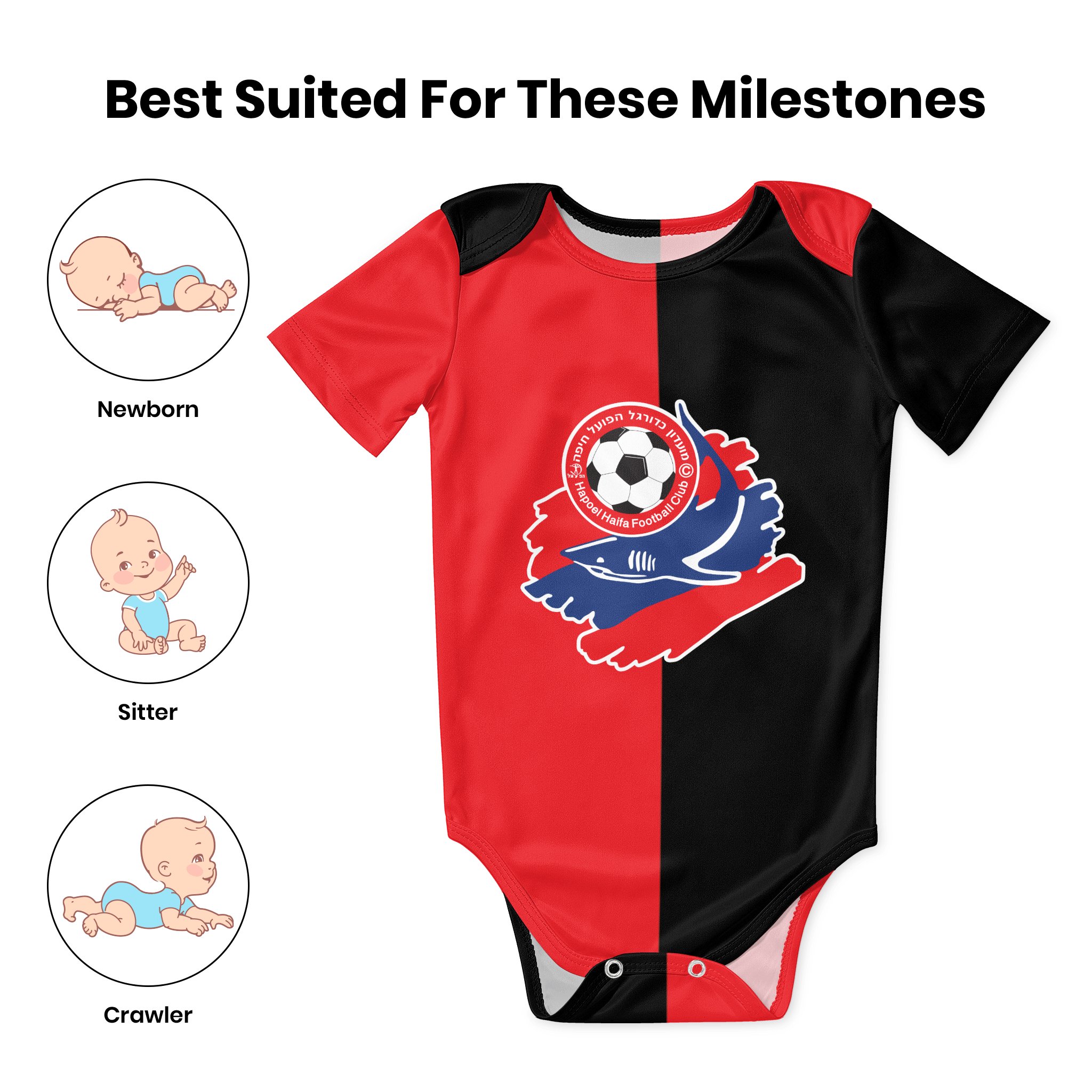 Hapoel Haifa Baby Bodysuit Uni - Baby Clothing Unisex recensie en prijs