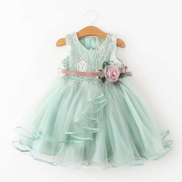 Mouwloze baby kinder kanten me - Baby Clothing Line recensie en prijs