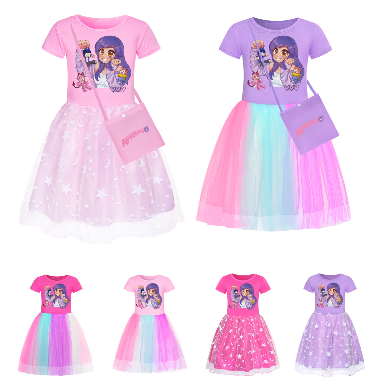 Aphmau Jurk Kinderen Leuke Kle - Baby Clothing Line recensie en prijs